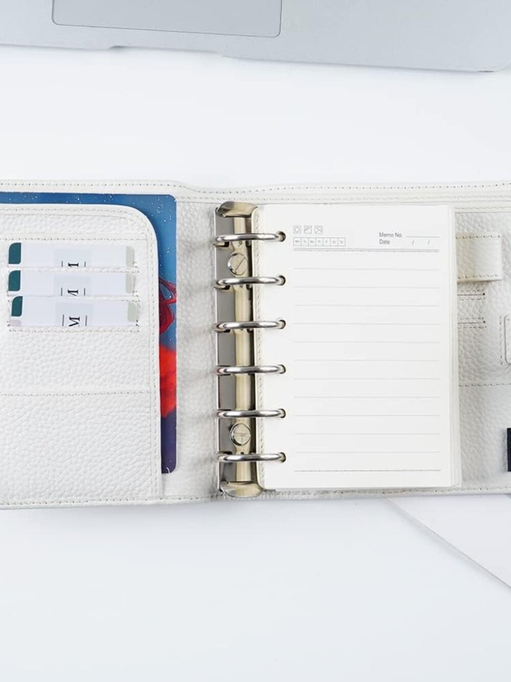Moterm A7 Pocket Luxe Ring Planner Wallet - Picture 14 of 16